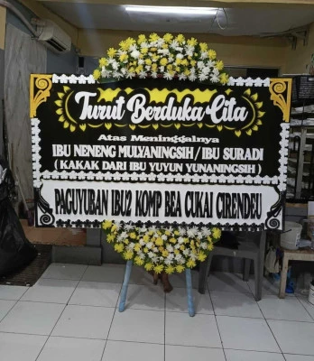 Papan Bunga di Kuningan Jakarta