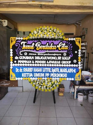 Papan Bunga di Kuningan Jakarta